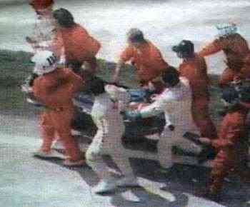 Ayrton Senna stretcher
