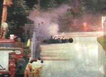 Ayrton Senna crash