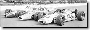 Mario Andretti on pole for 1966 Indy 500